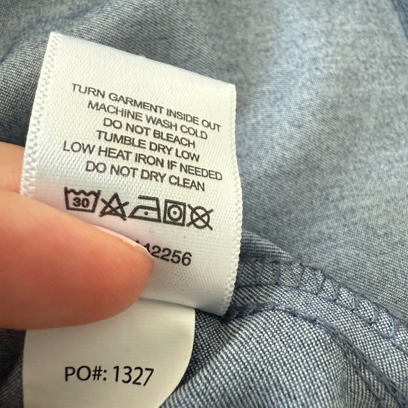 figs heather denim top - Picture 5 of 7